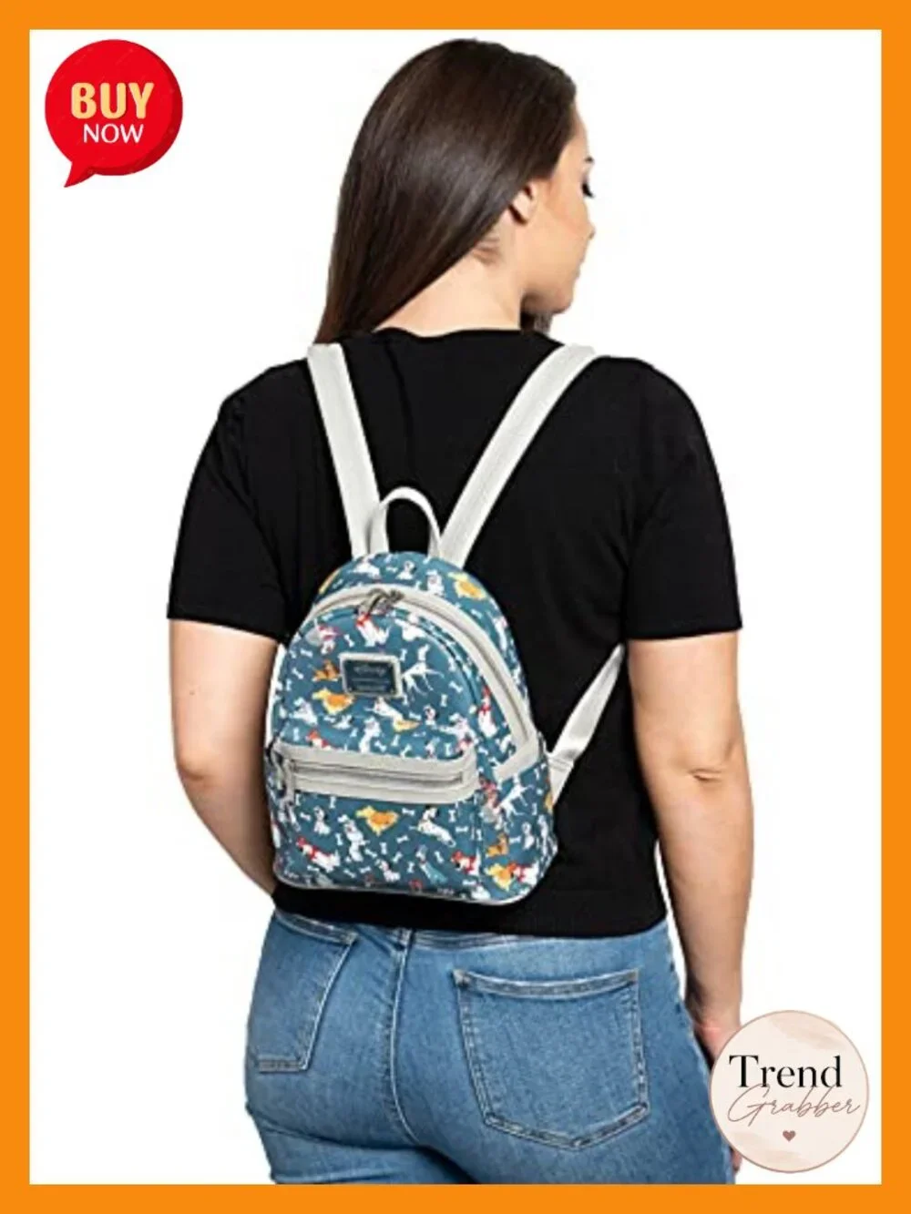Loungefly Disney Dogs Mini Backpack Faux Leather Fashion Backpack